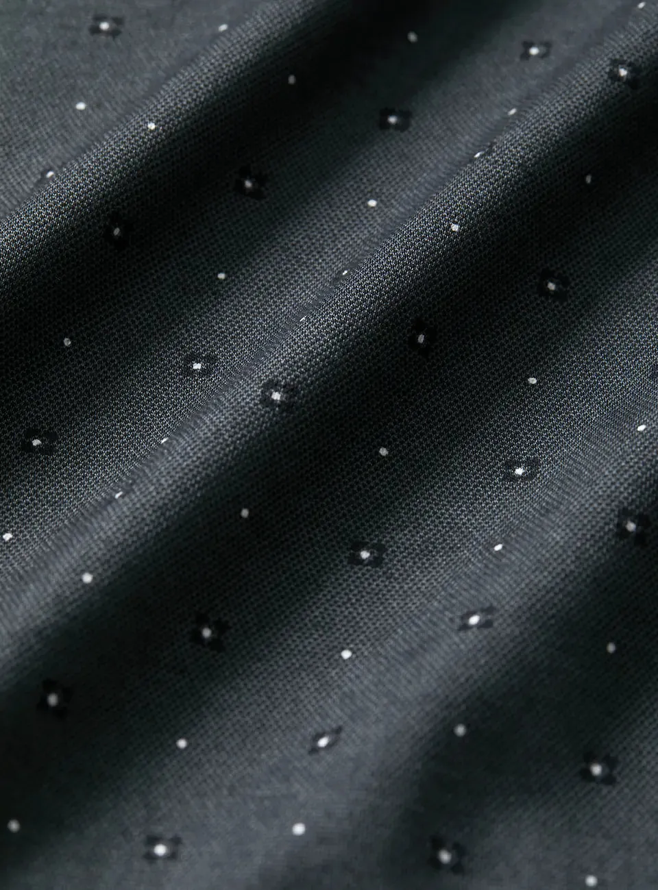 7 Diamonds Pace Polo In Charcoal