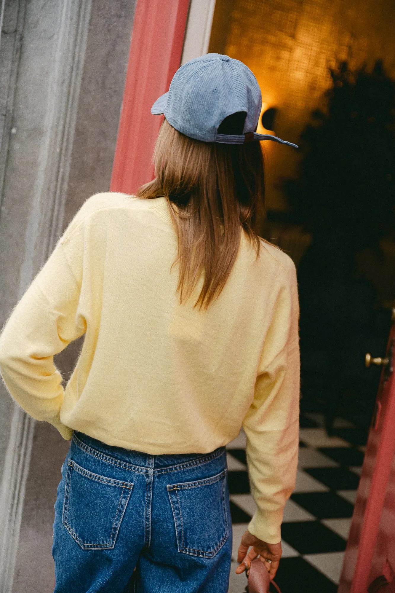 Amelia jumper light yellow