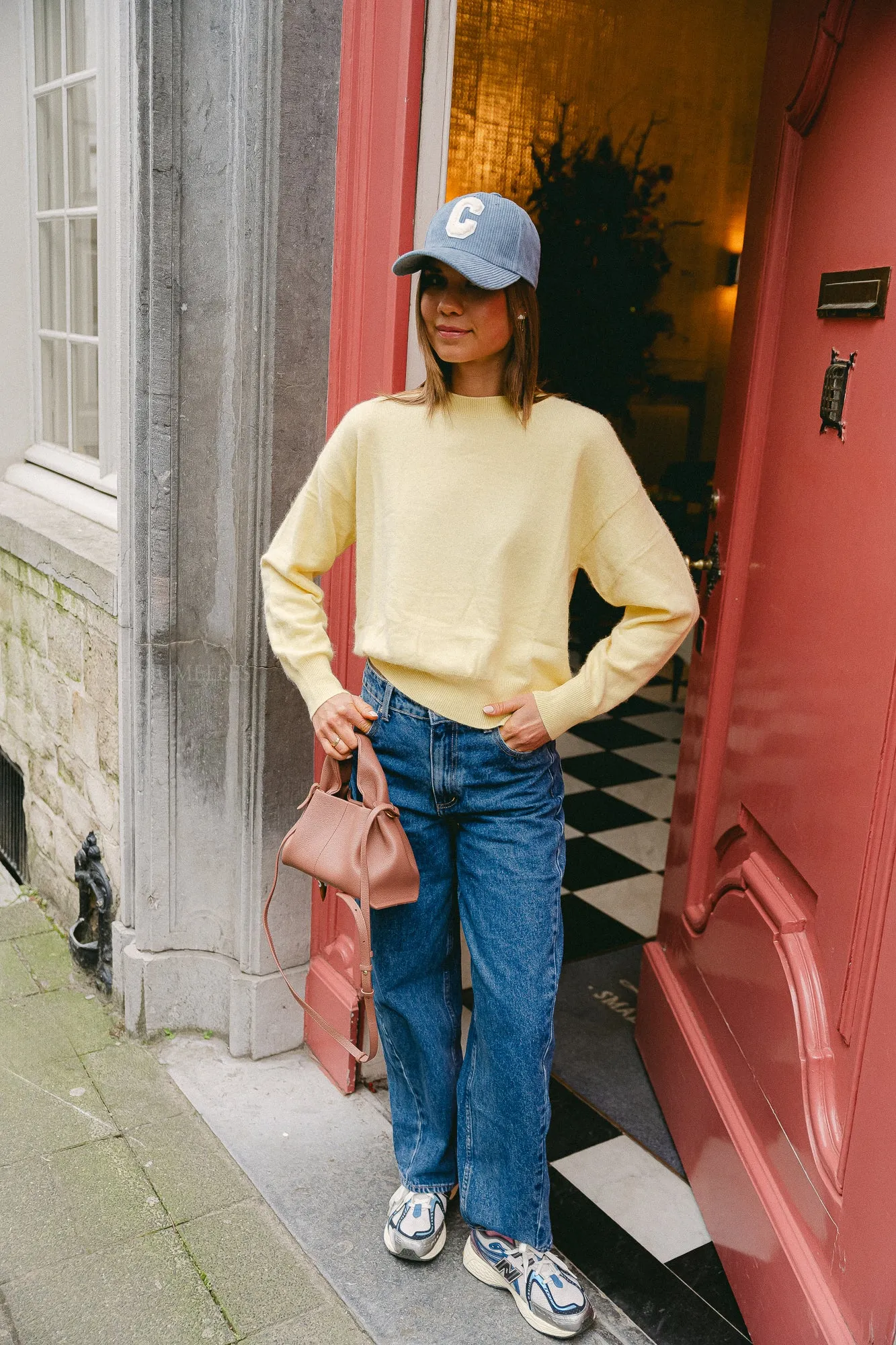 Amelia jumper light yellow