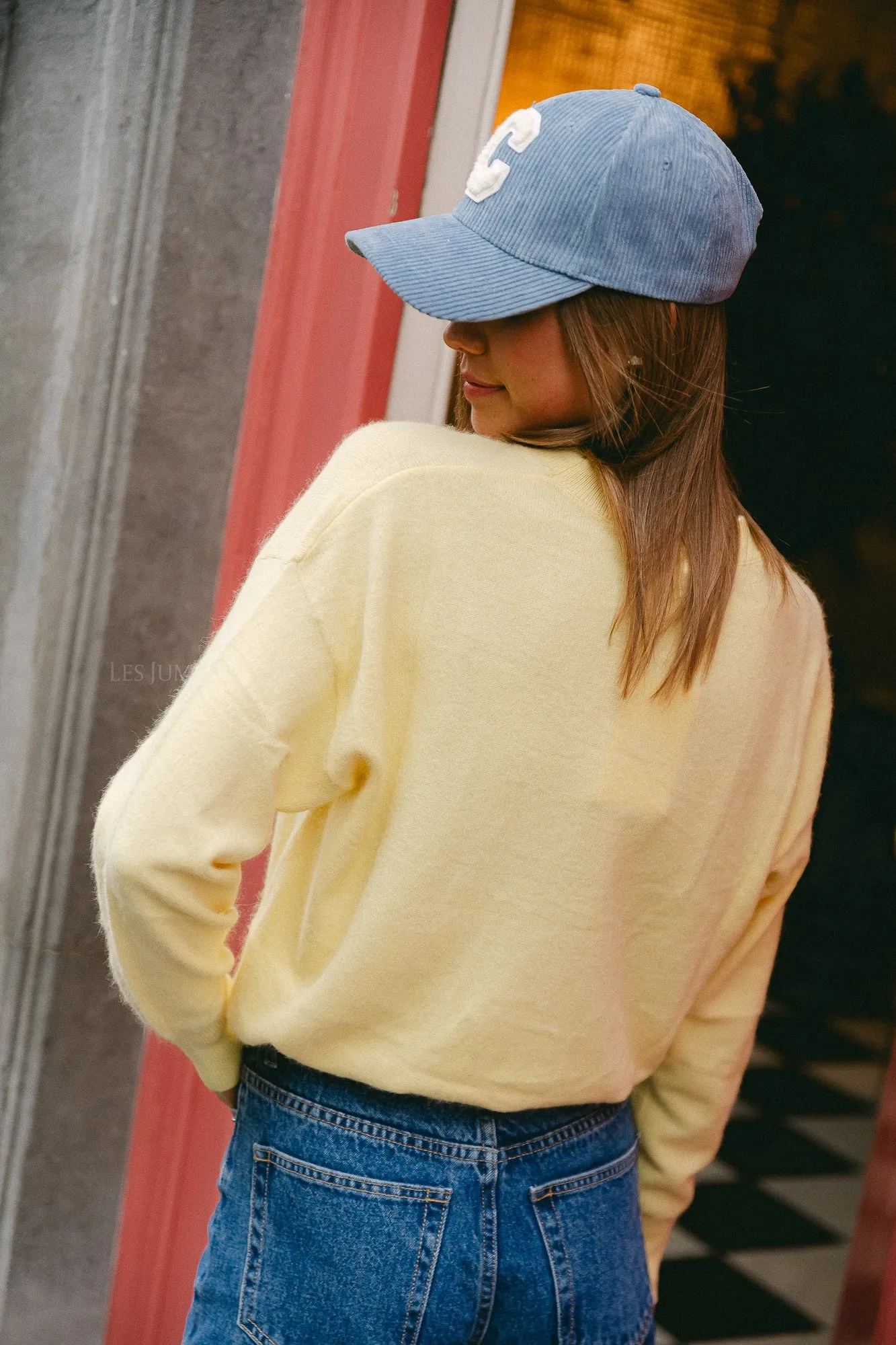 Amelia jumper light yellow