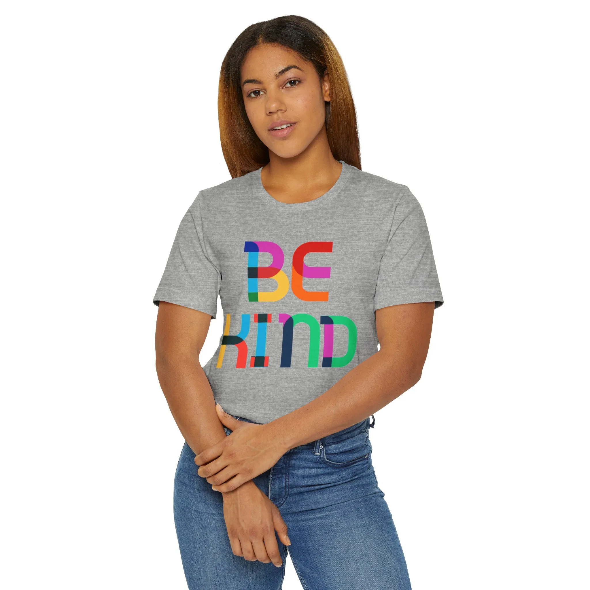 Be Kind -  Unisex Jersey T-Shirt V