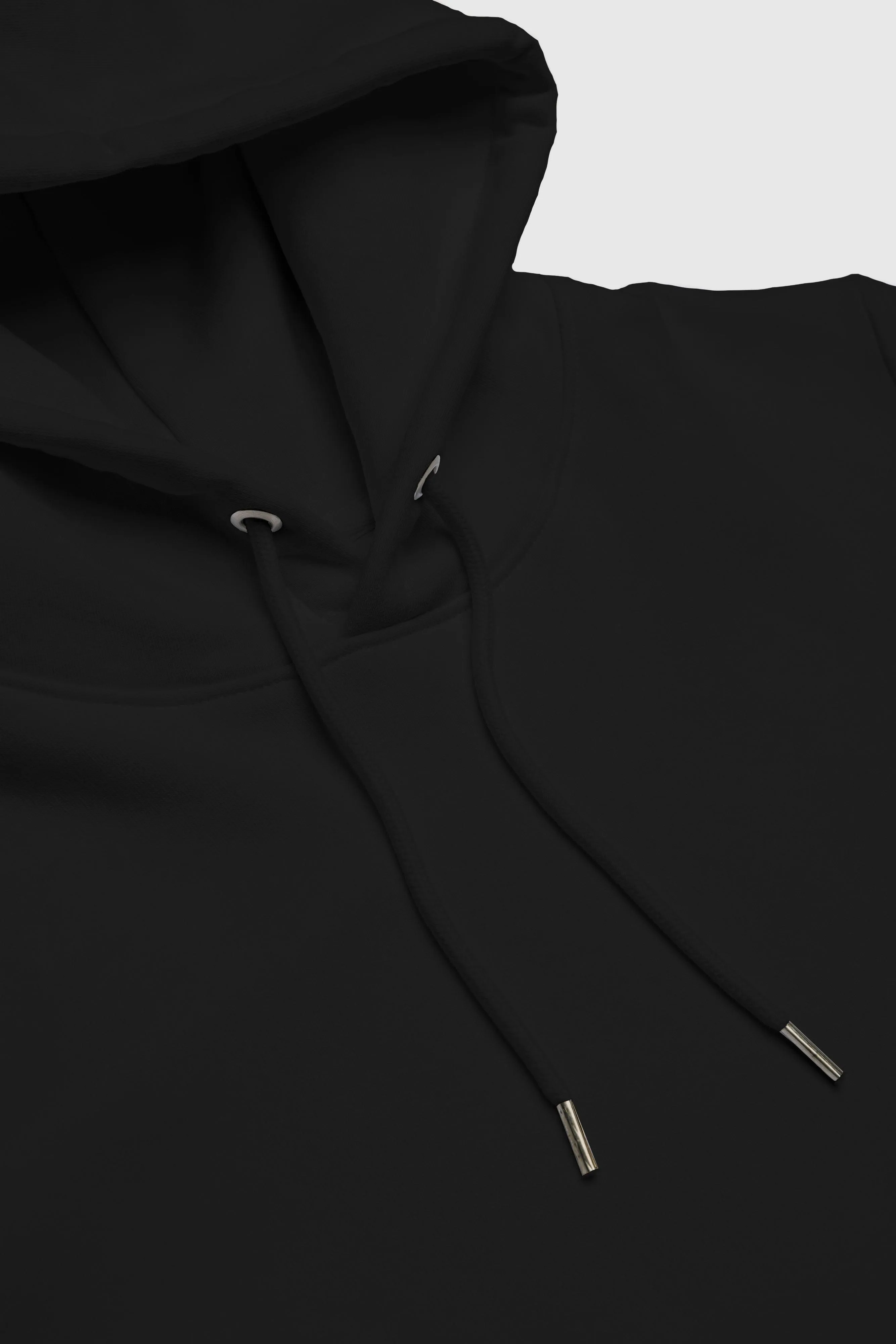Black Pitod Sleeve Hoodie