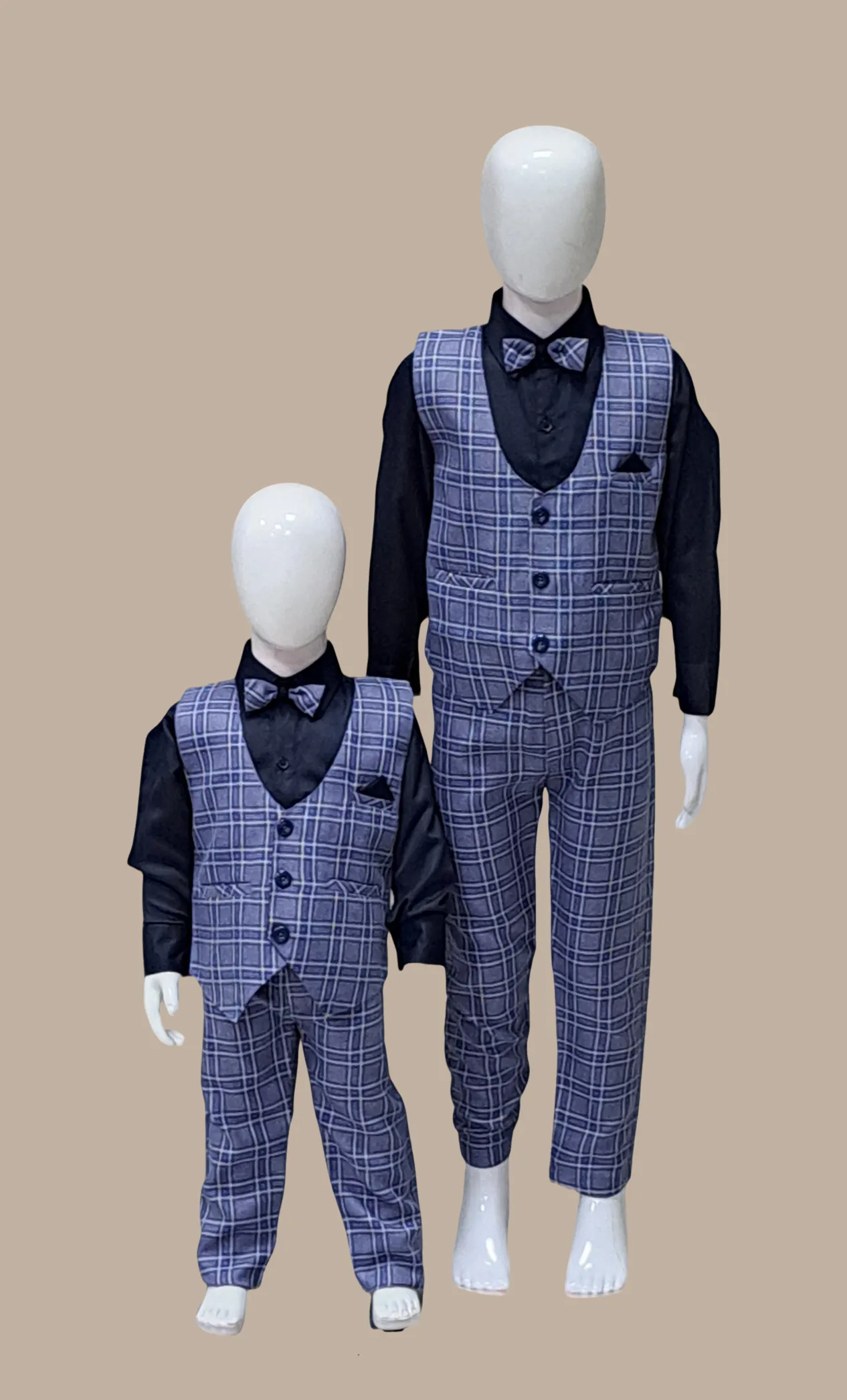 Boys Deep Midnight Blue 4 Piece Set