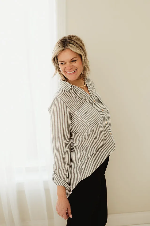 Breezy Stripe Shirt