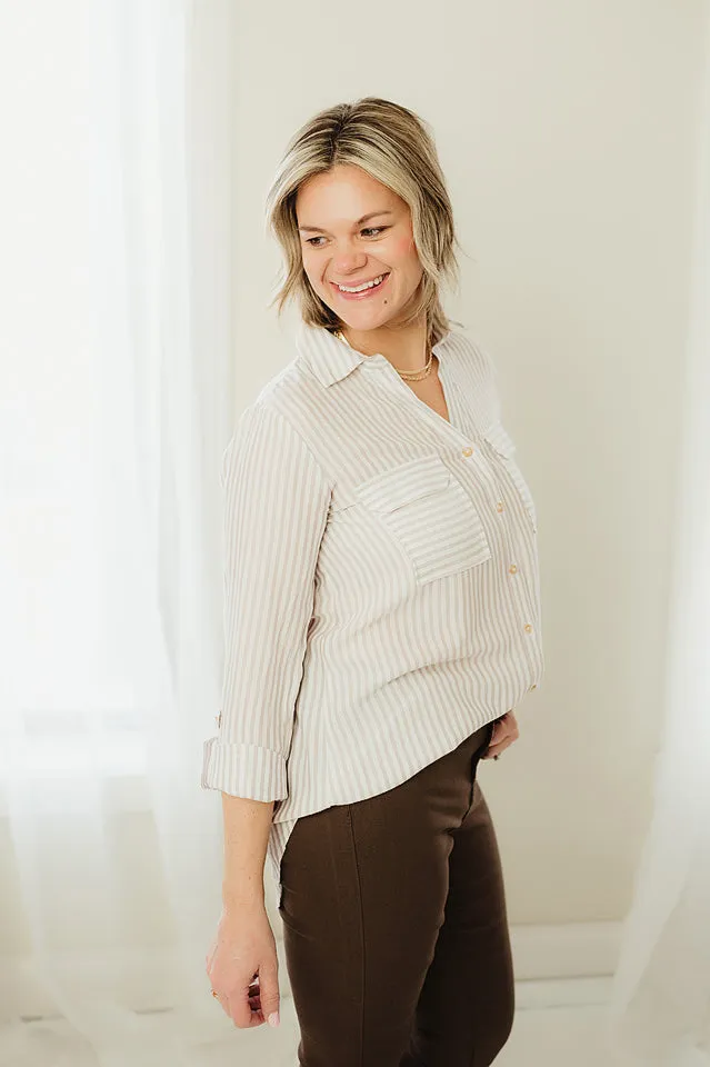 Breezy Stripe Shirt
