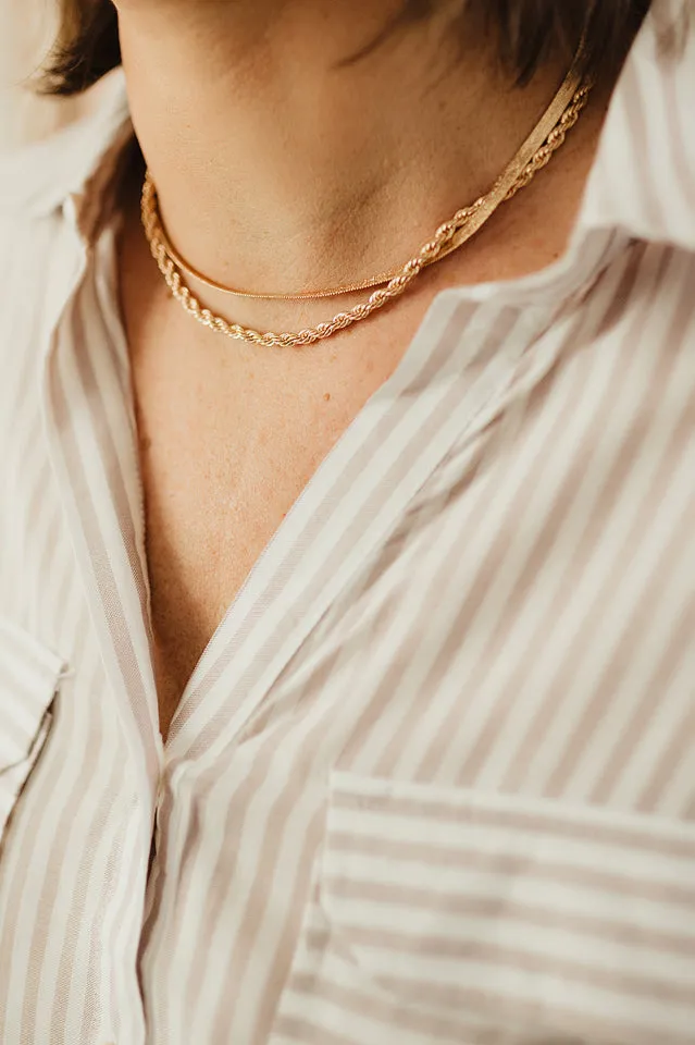 Breezy Stripe Shirt