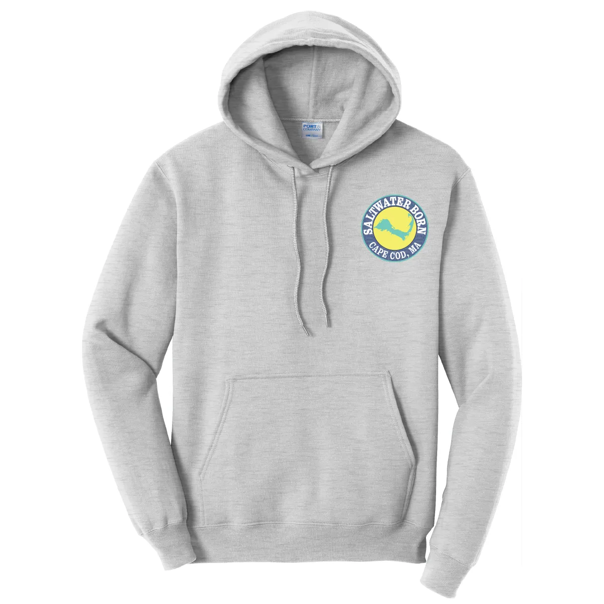 Cape Cod, MA Jaws Women's Cotton Hoodie