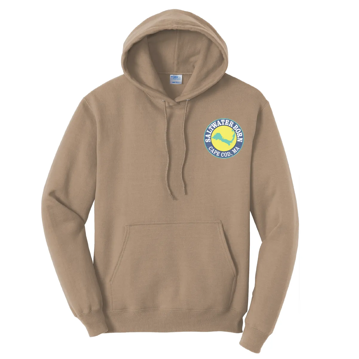 Cape Cod, MA Jaws Women's Cotton Hoodie