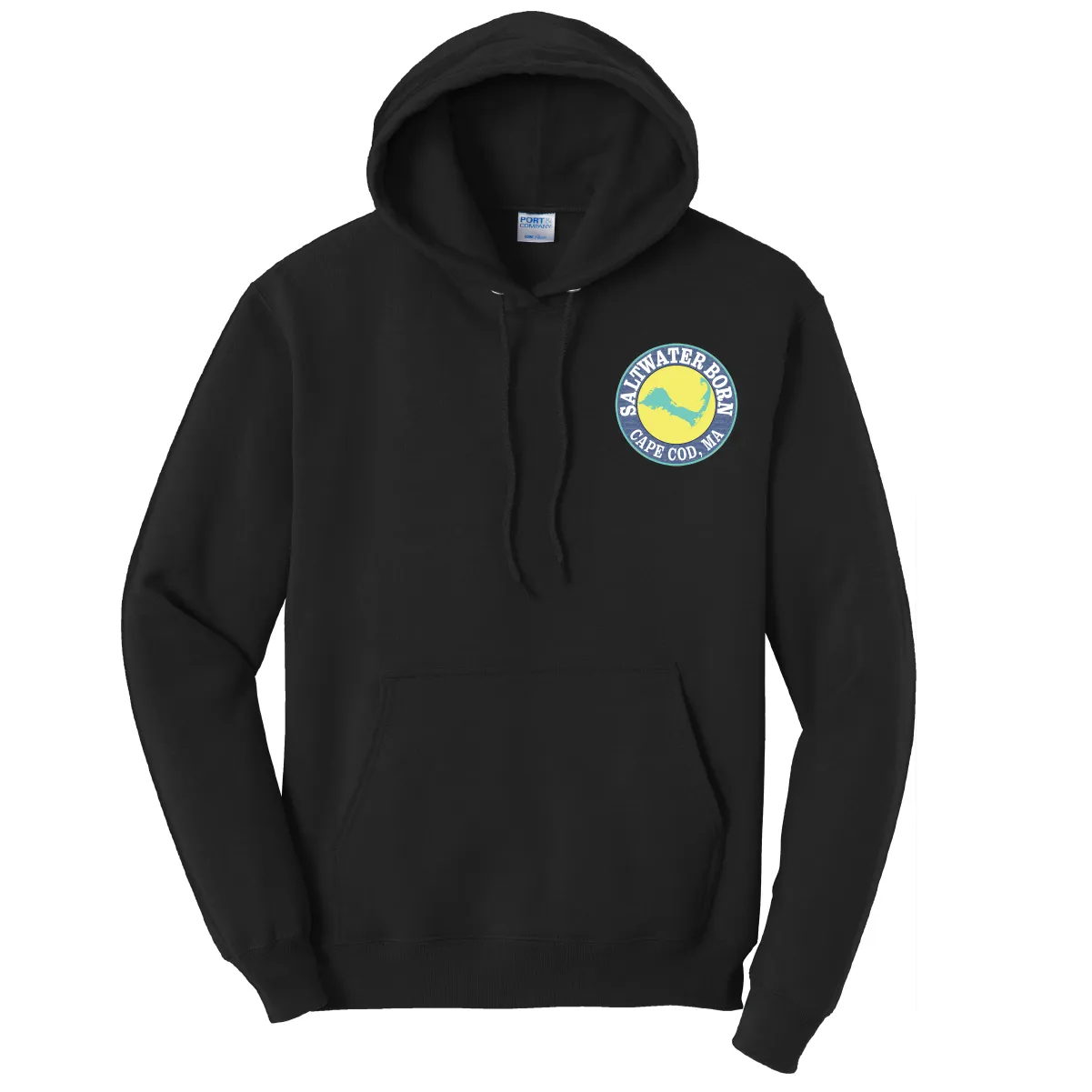 Cape Cod, MA Jaws Women's Cotton Hoodie