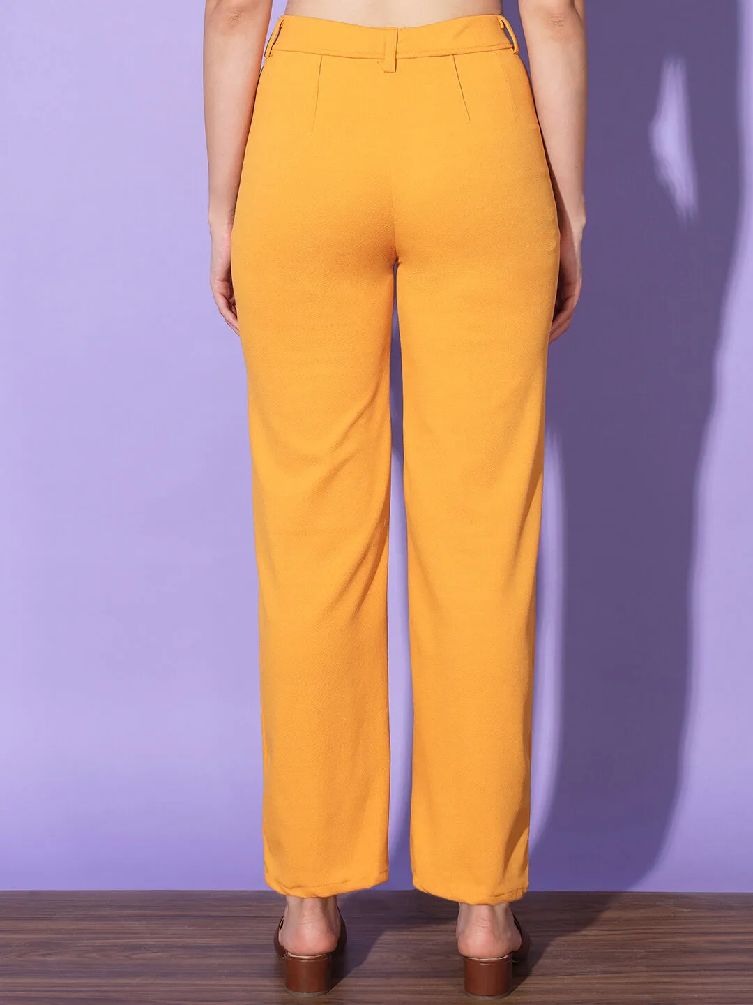 Carrera Full Length Women Formal Trousers and Pants-3362