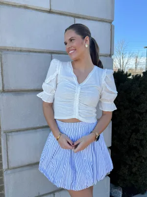 Coastal Pop Skirt
