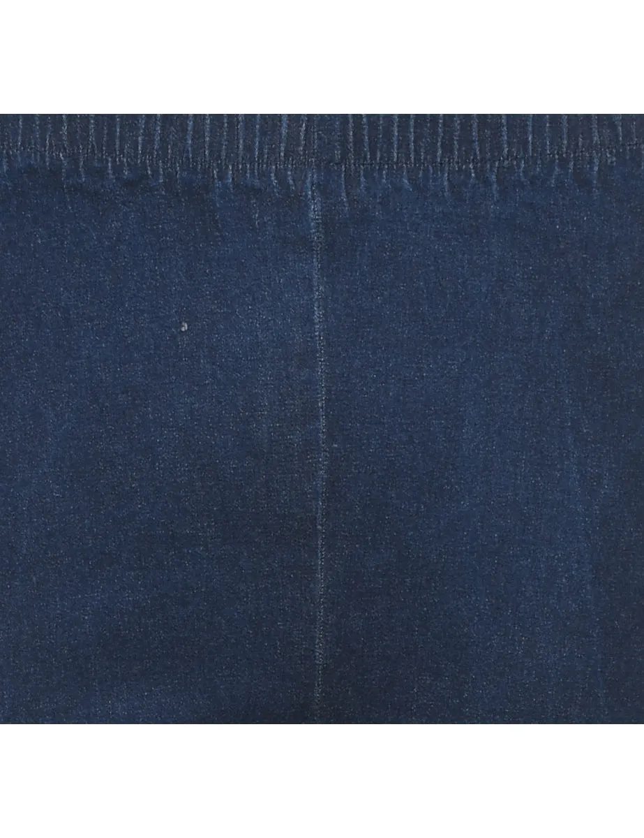Dark Wash Denim Trousers - W26 L29