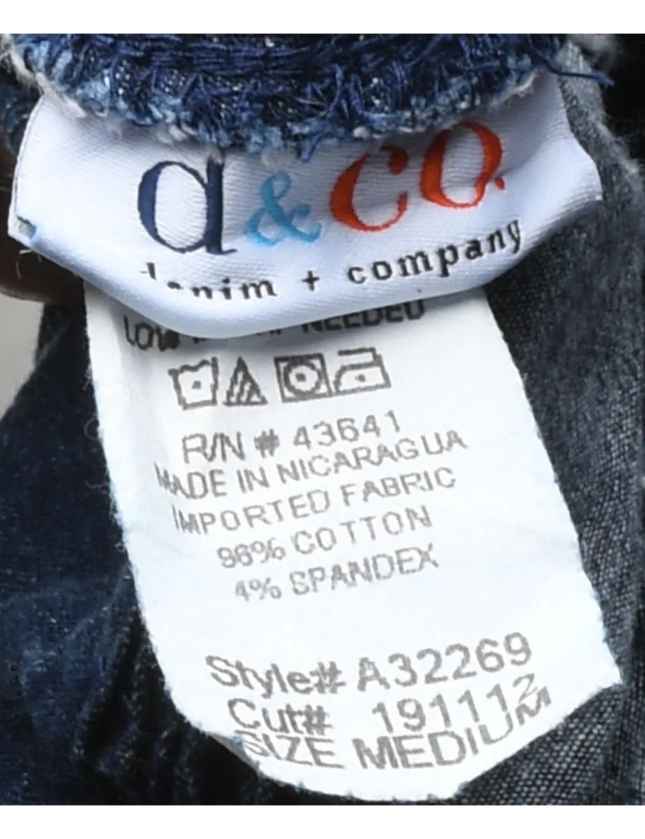 Dark Wash Denim Trousers - W26 L29
