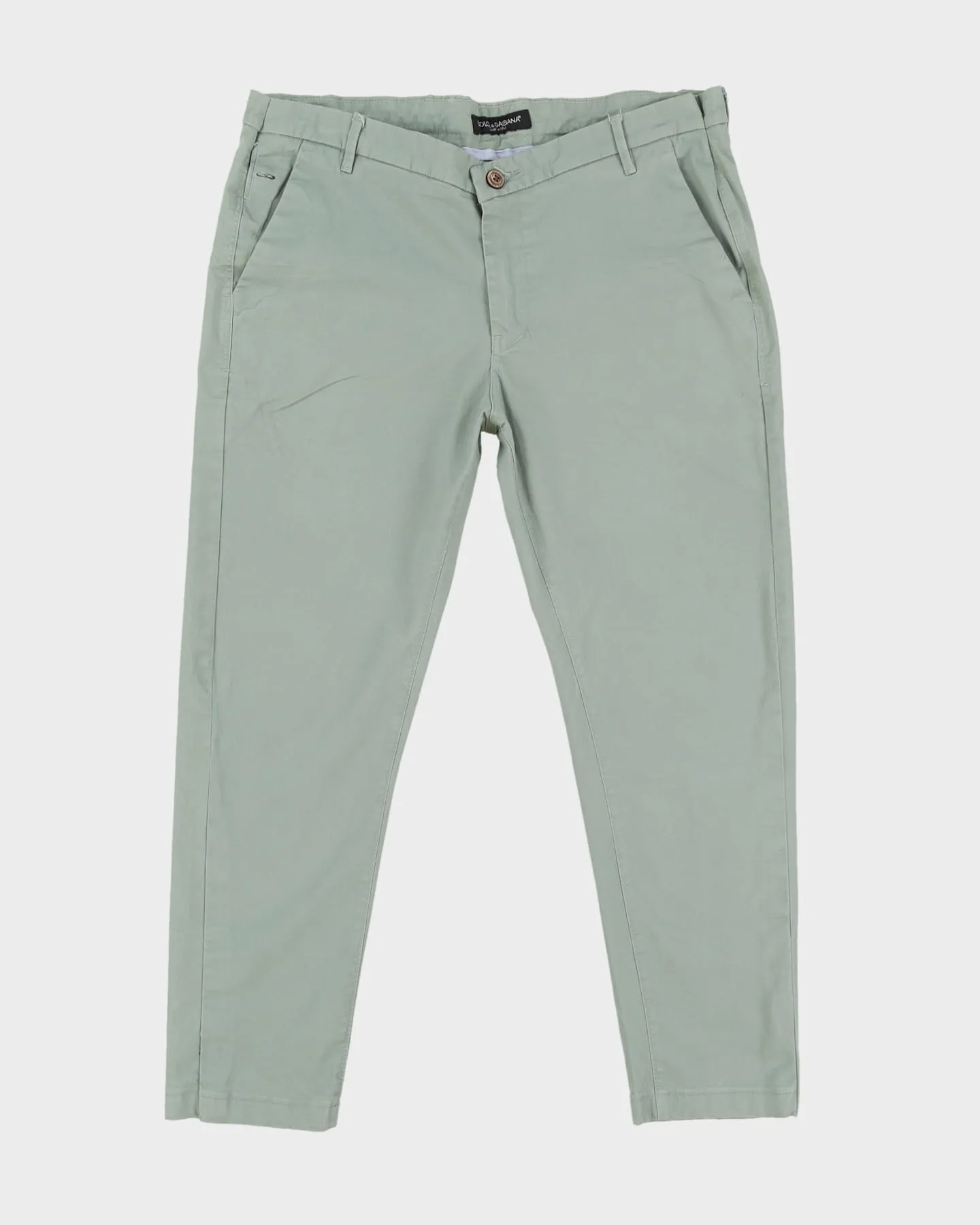 Dolce & Gabbana Green Casual Trousers - W36