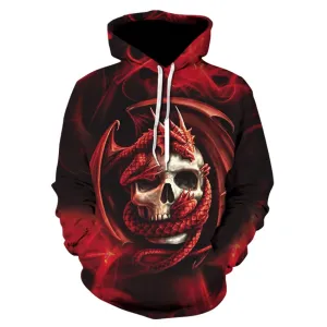 Dragon & Skull Hoodie