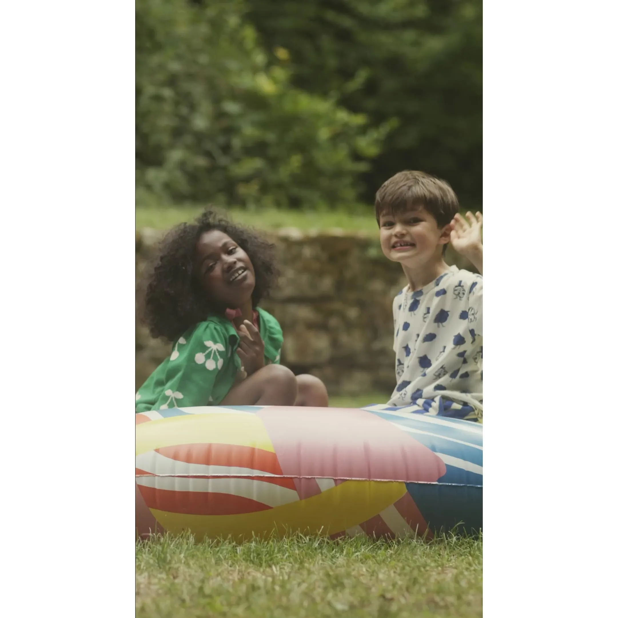Emile et Ida Tee Shirt Ecru Nuage