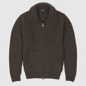 Gran Sasso Full Zip Pure Cashmere Cardigan