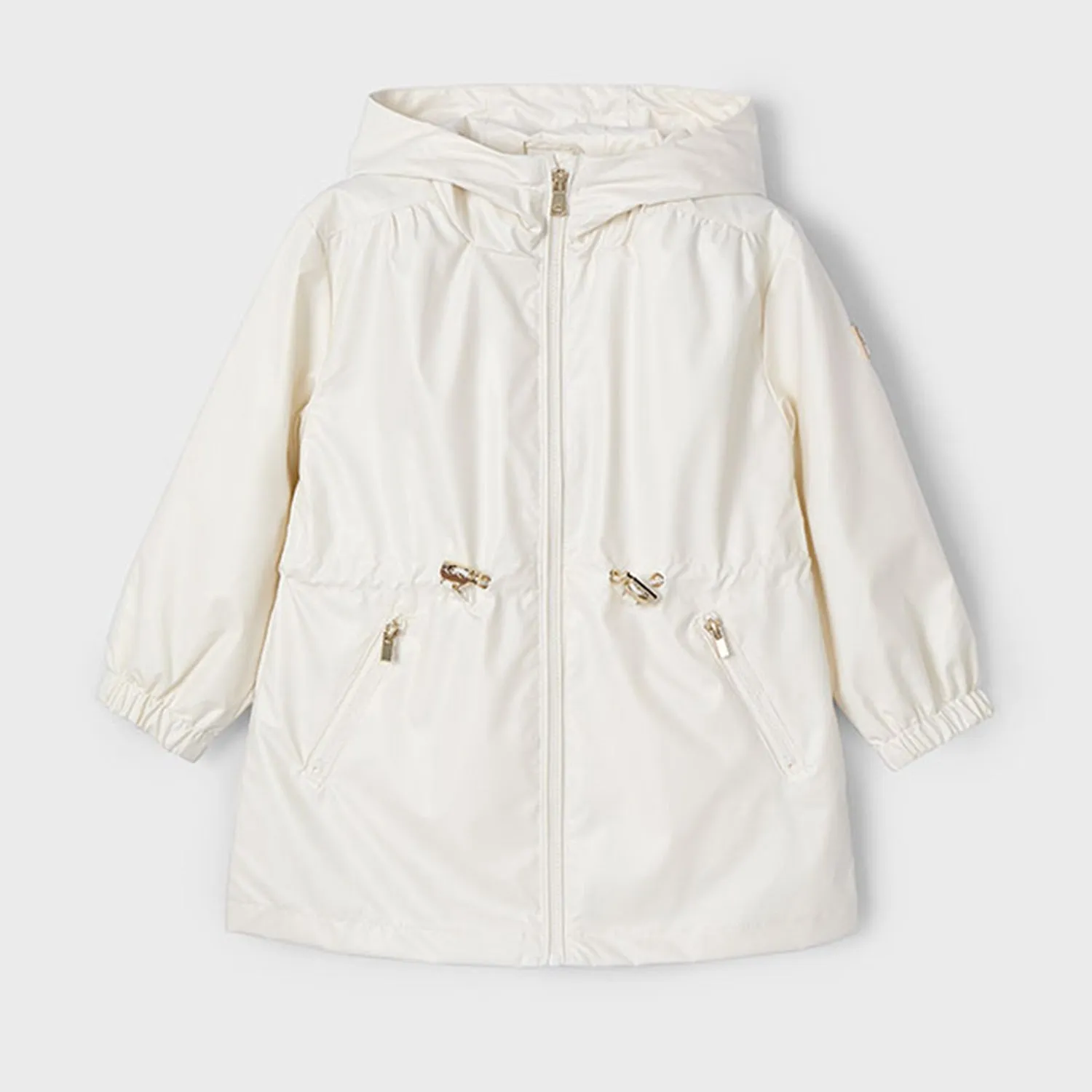 Ivory Pearl Raincoat