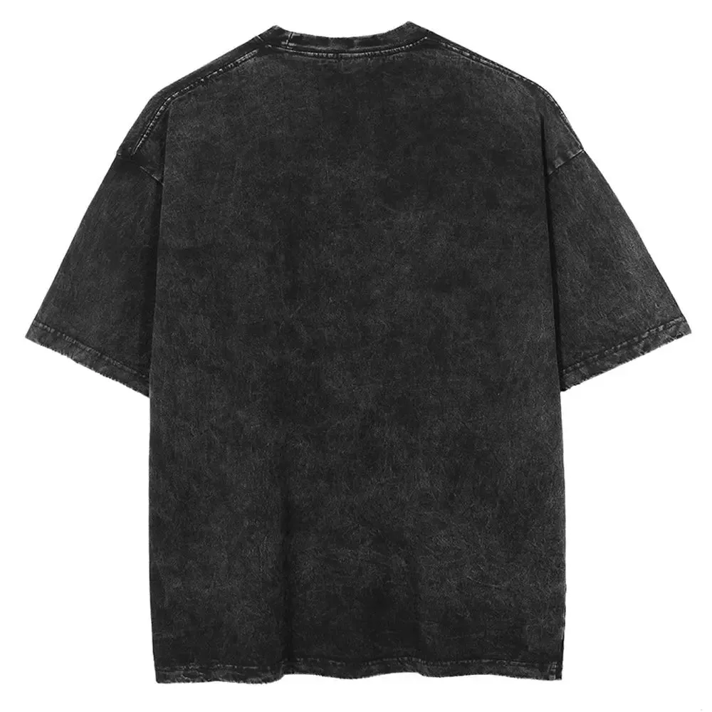 [KUJO] "Fallen" Vintage Oversized T Shirt