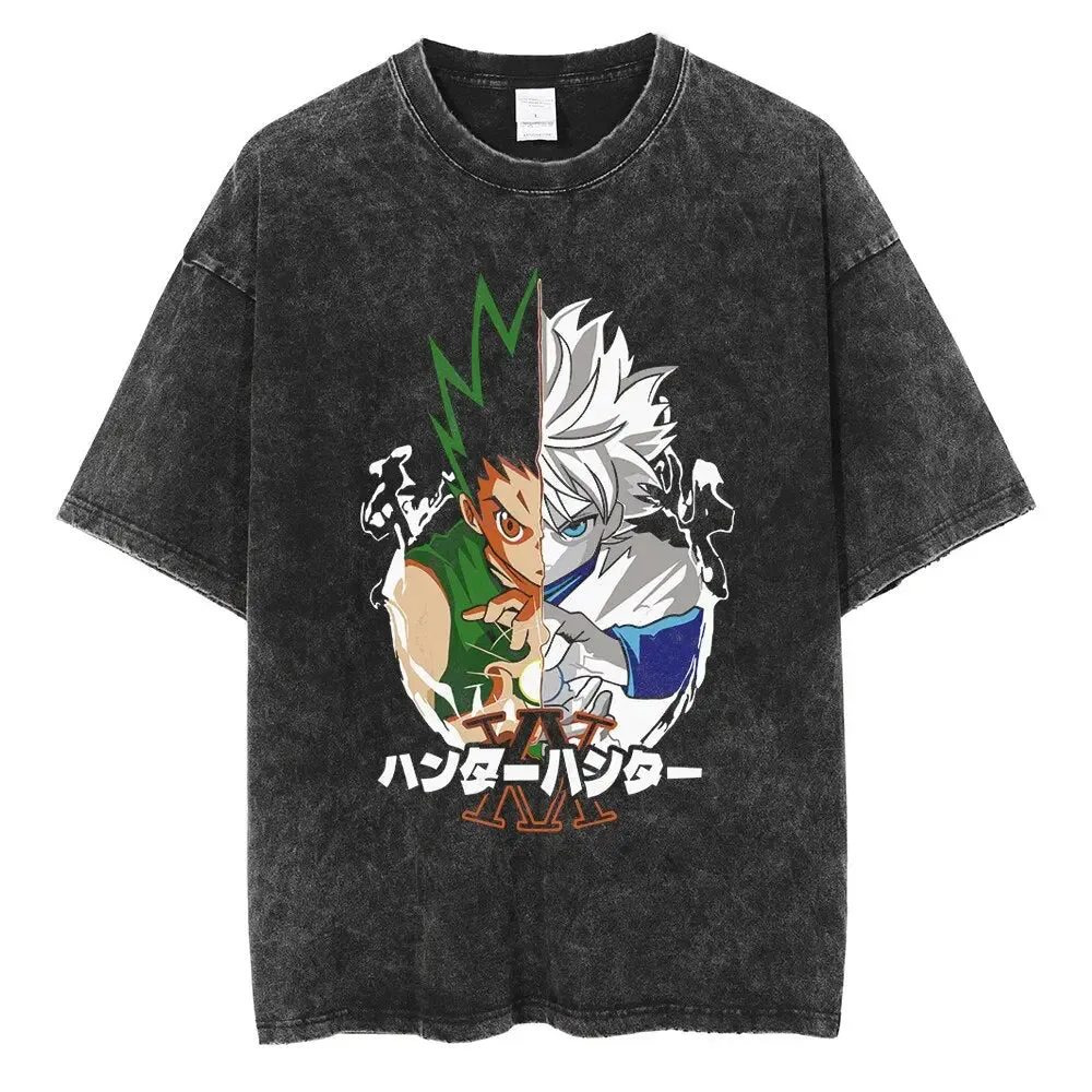 [KUJO] "Fused" Vintage Oversized T Shirt