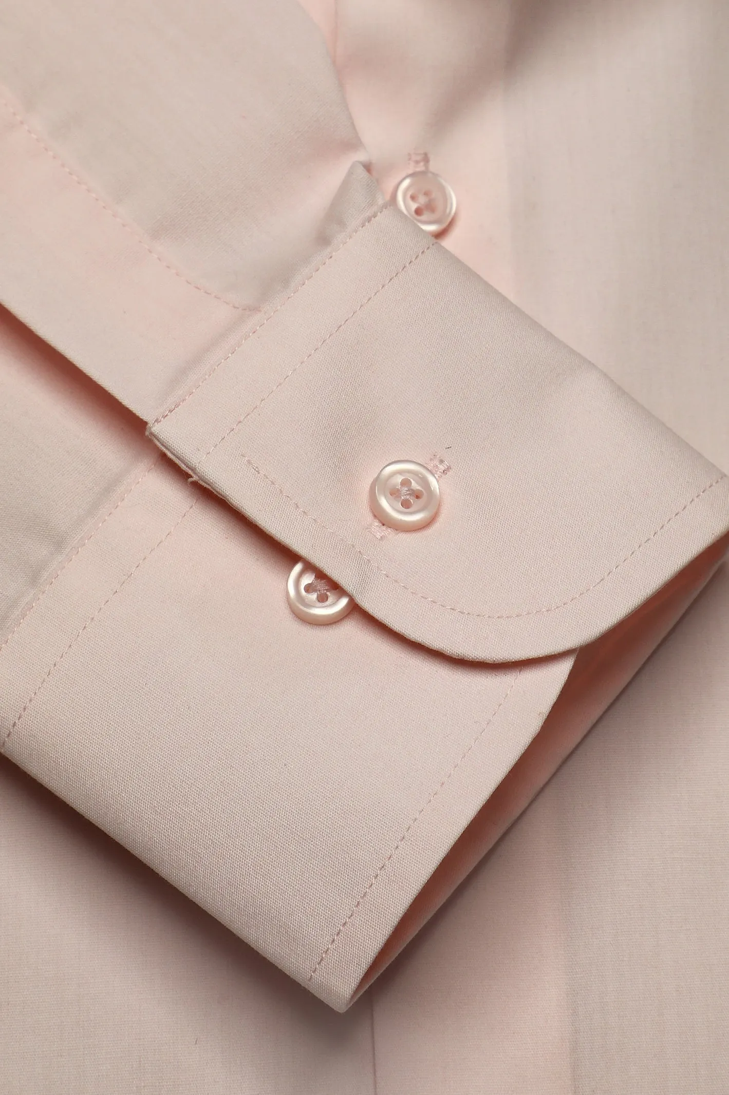 Light Pink Plain Formal Shirt