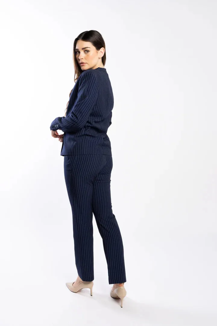 Lyon Pant - Night Stripe