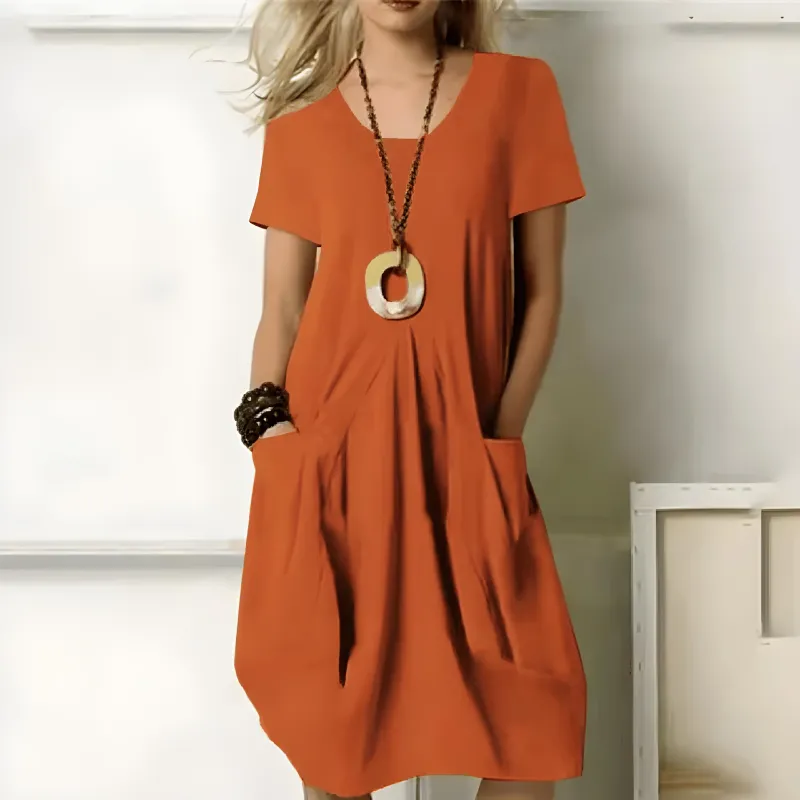Marta - Stylish dress with tummy cover