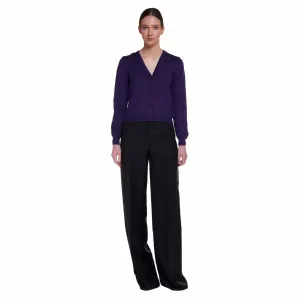 Merino wool knitted cardigan
