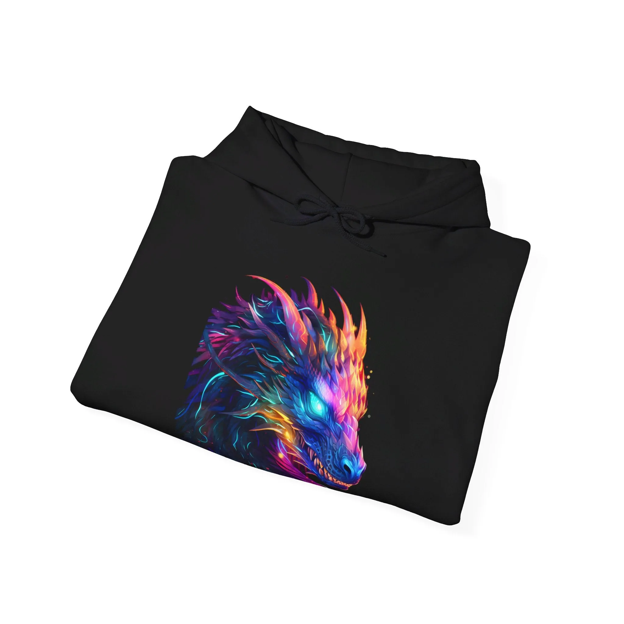 Neon Dragon Unisex Heavy Blend™ Hooded Sweatshirt