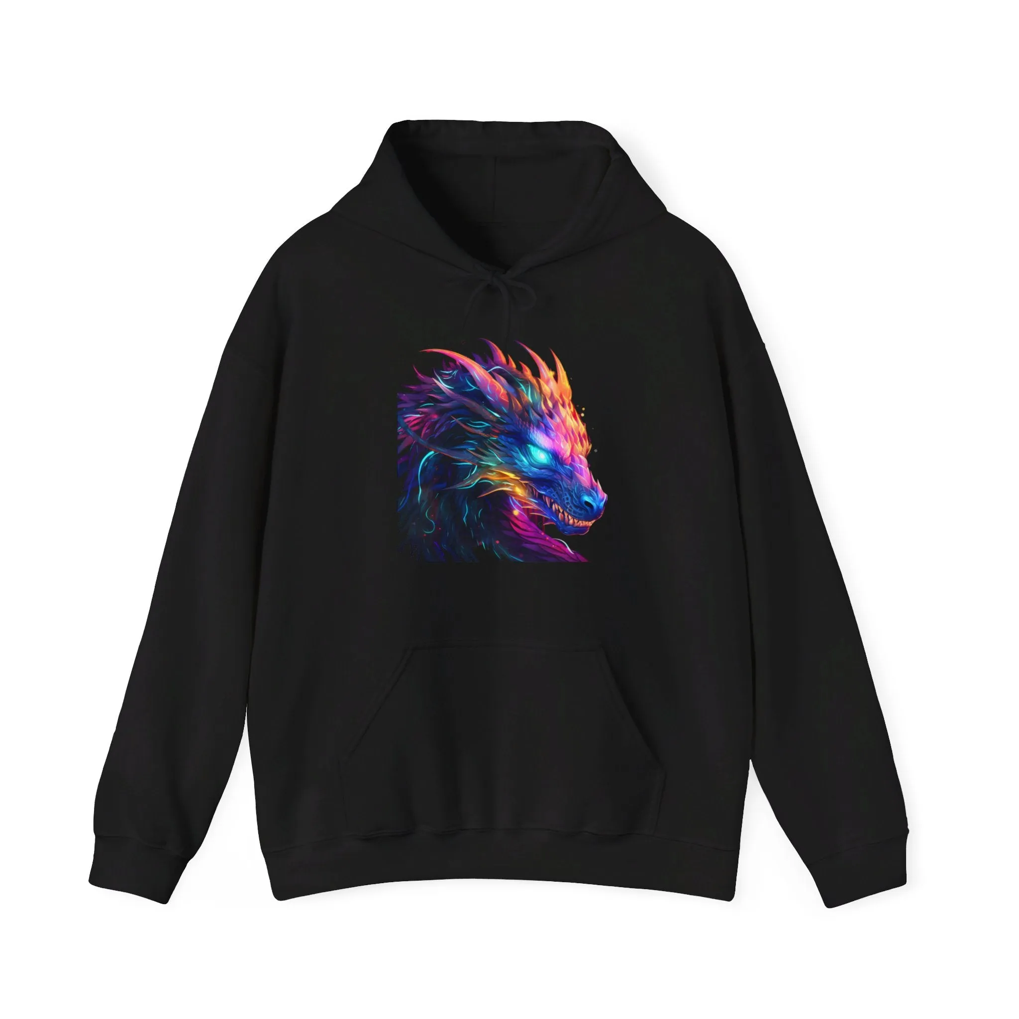 Neon Dragon Unisex Heavy Blend™ Hooded Sweatshirt