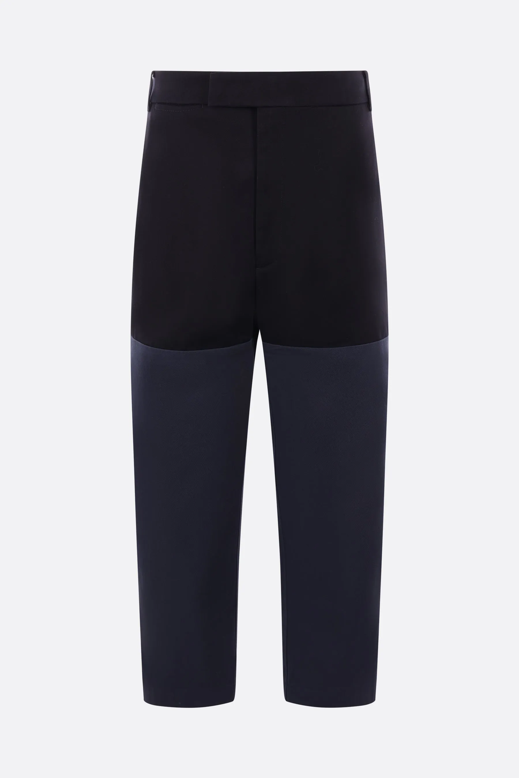 Patchwork Cotton Casual Pants