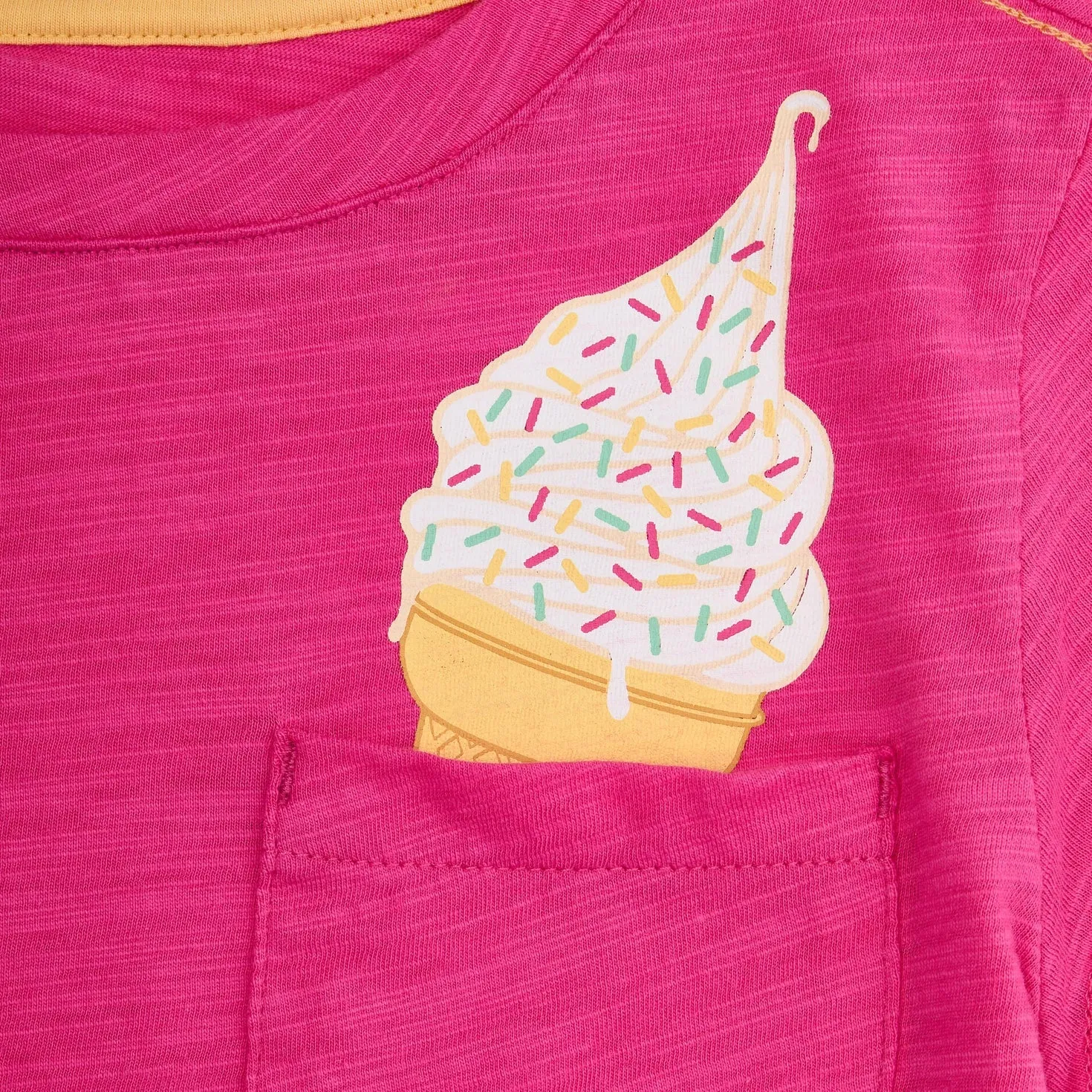 Pocket Tee - Fuchsia Ice Cream by Appaman