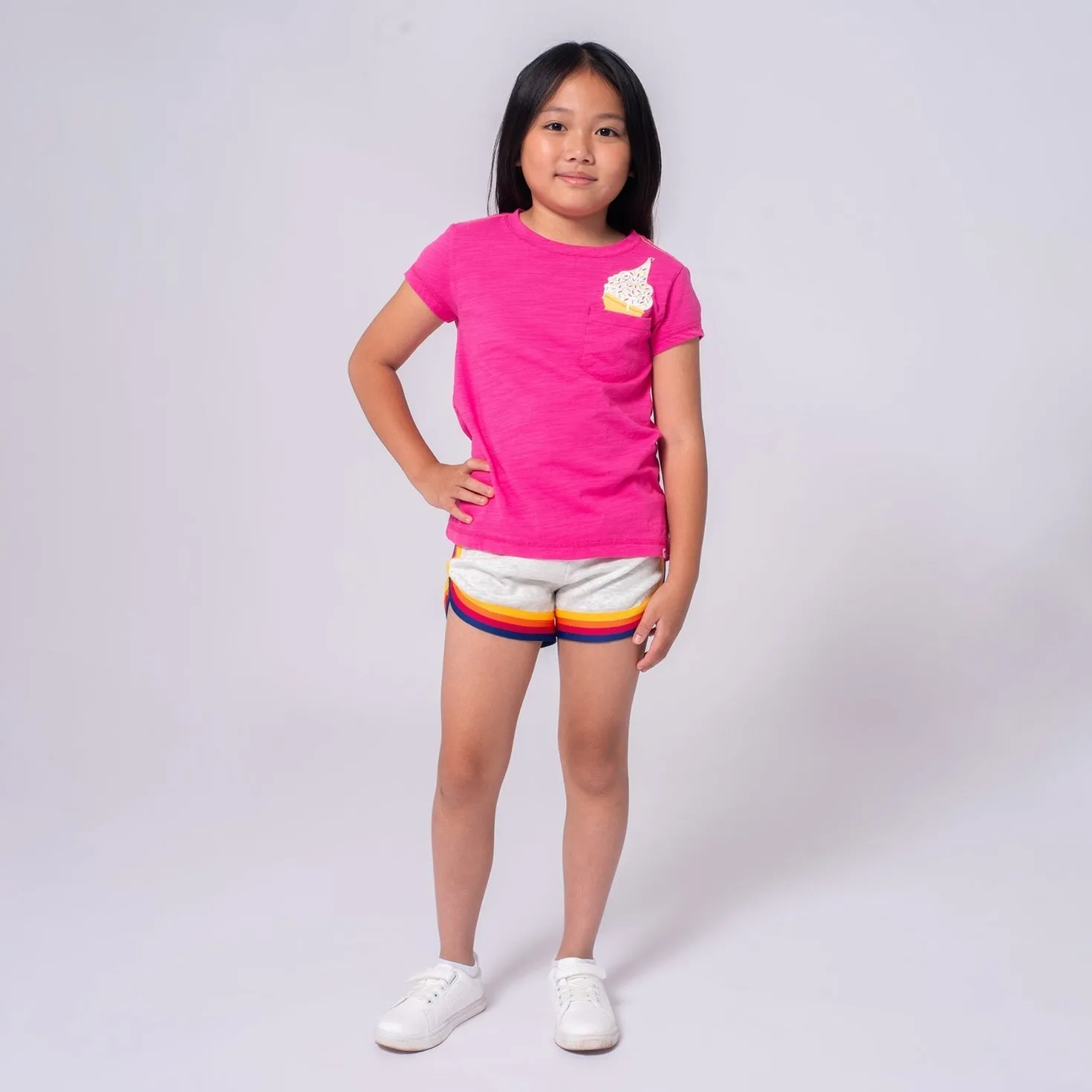 Pocket Tee - Fuchsia Ice Cream by Appaman