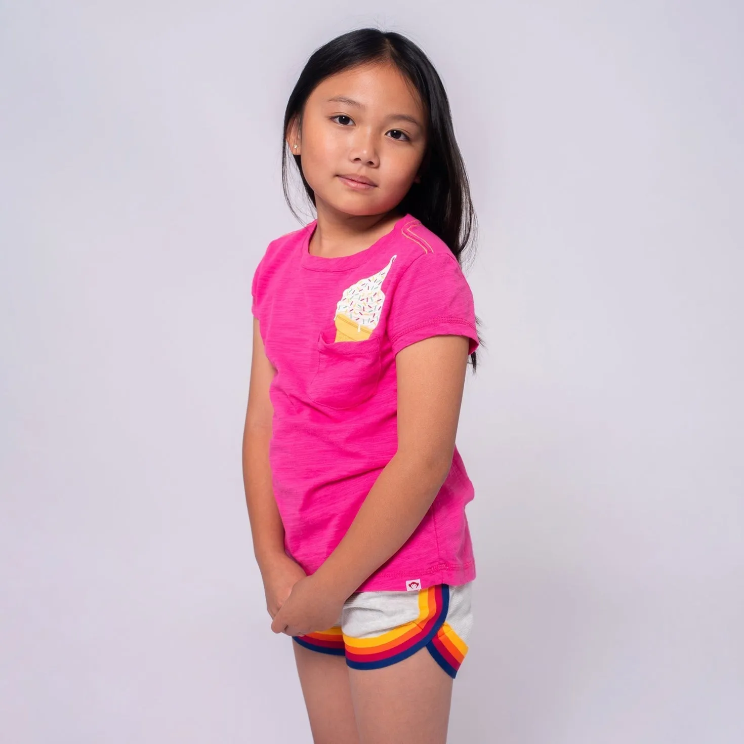 Pocket Tee - Fuchsia Ice Cream by Appaman