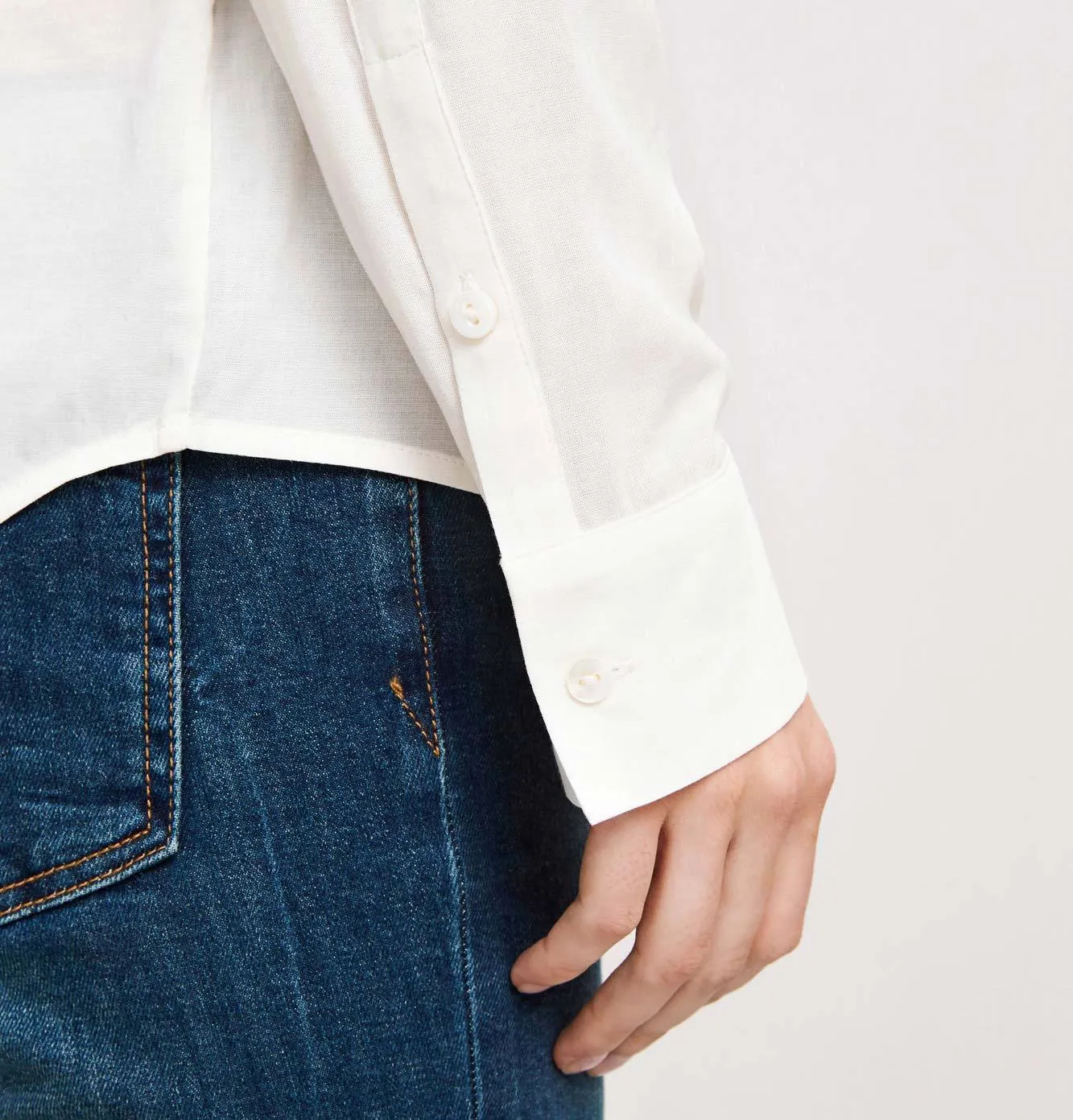 Samsoe & Samsoe Milly Shirt – Clear Cream