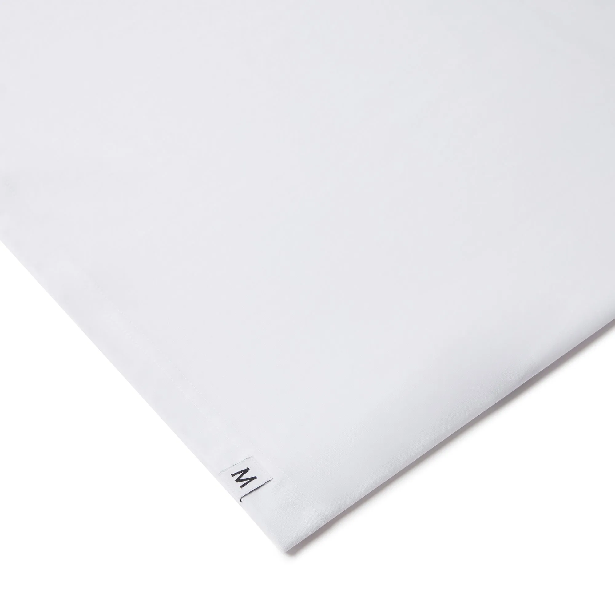 Strobe Tee White Black Organic