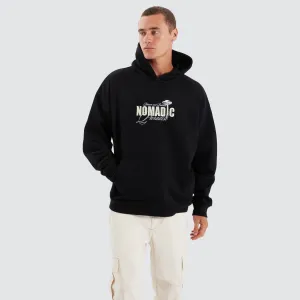 Toadstool Oversized Hoodie Jet Black