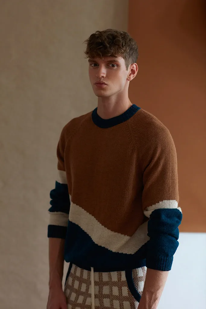 Unisex Alpaca Sweater Maras Clay