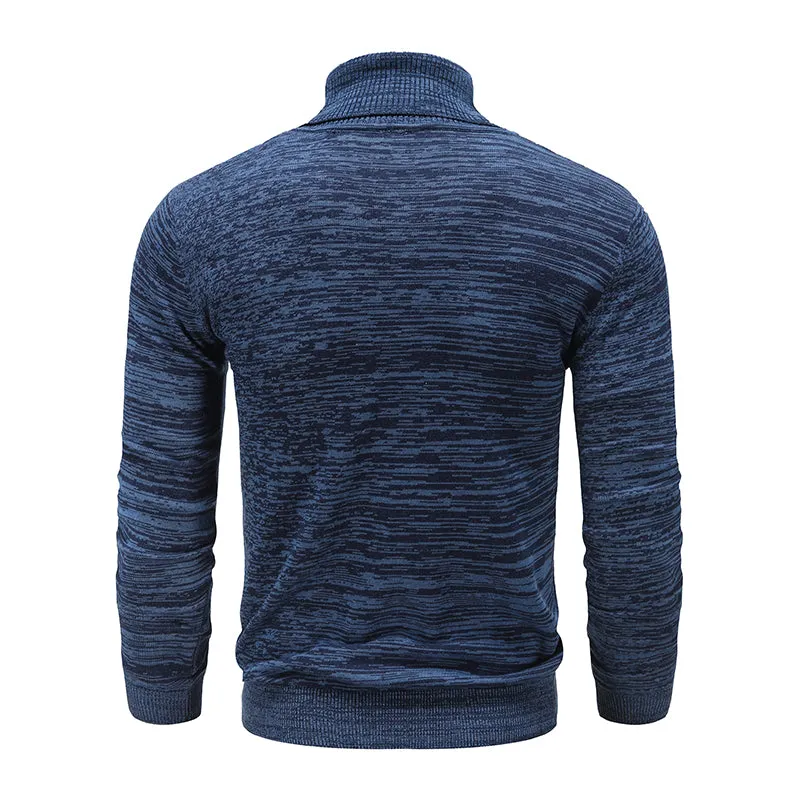 West Louis Winter Turtleneck Cotton Knitted Pullover