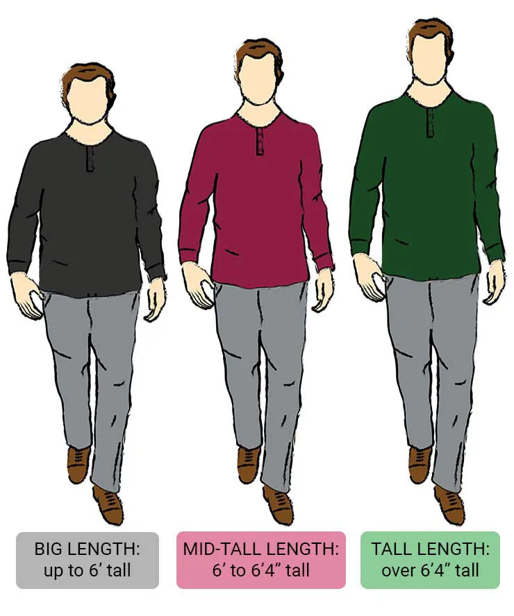 Westport No-Tuck Long Sleeve Stretch Cotton Crew Neck Henley