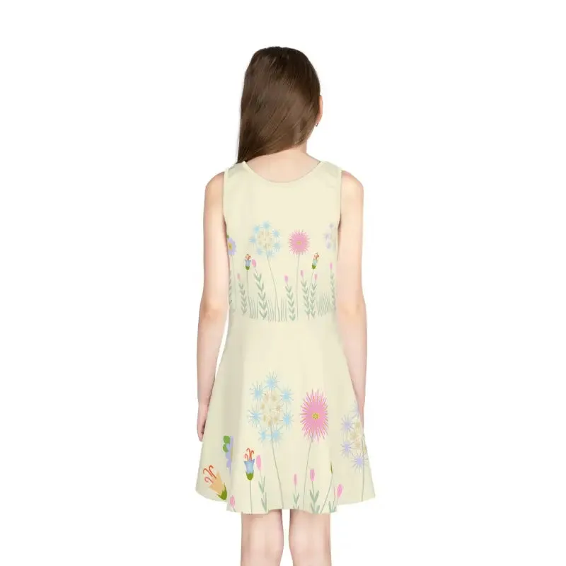 Wildflower Girls Sleeveless Sundress Stylish Choice