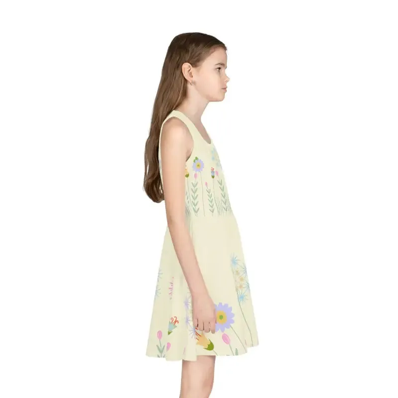 Wildflower Girls Sleeveless Sundress Stylish Choice
