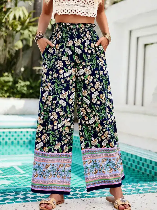 Women’s Casual Printed Trousers